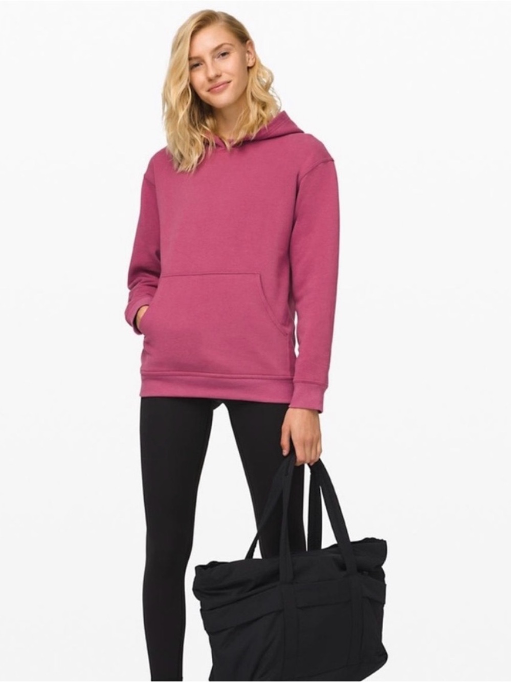 Lululemon All Yours Hoodie Moss Rose - Pink